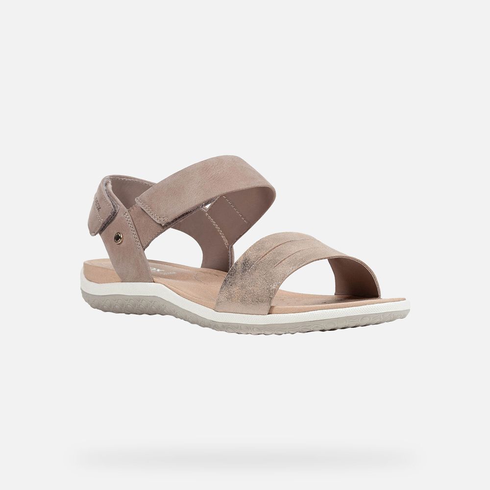 Sandales Geox Vega - Beige - Femme 514673-LUF